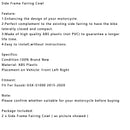 Side Frame Fairing Cowl Radiator For Suzuki GSX-S 1000 GSX S1000 2015-2020