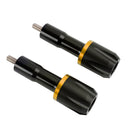 Cnc Anti-Crash Frame Sliders Protector Gold For Yamaha Yzf-R7 Yzf R7 2021-2023