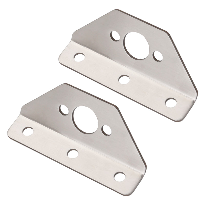 2 PCS Windshield Wiper Repair Stainless Steel Brackets for Peterbilt 379 388 389