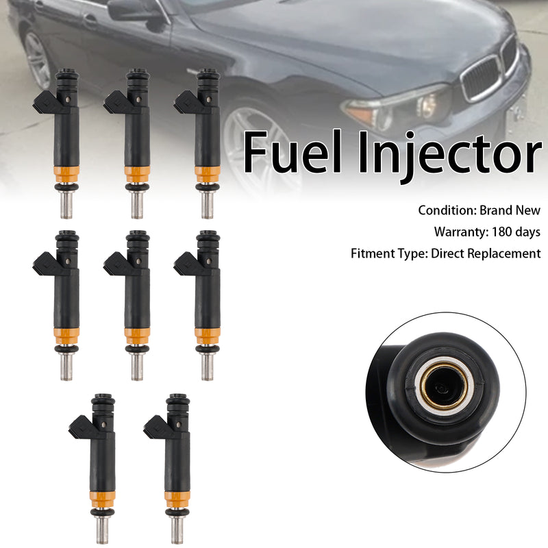 8PCS Fuel Injector 7506924 Fit BMW 745i 745Li 4.4L V8 2002-2003 155-0486