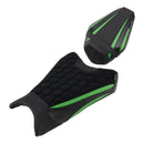 2019-2025 For Kawasaki Zx-6R Zx 6R Driver&Passenger Seat Kit Rear Cushion Green