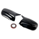 Side Mirror Covers Rearview Housing Black for Lexus IS250 IS350 2006-2012