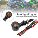 12V LED Turn Signal Indicator Light 8mm Universal Motorcycle For Suzuki