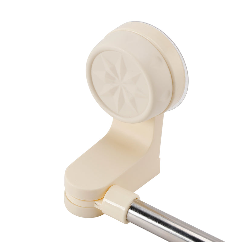 2x RV Shower Corner Storage Bar  Adjustable Stainless Steel Rod 11.8-23.6 inches