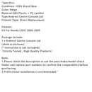 Beige Leather Armrest Centre Console Lid For Honda CIVIC 2006-2009