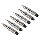 6Pcs Fuel Injector For Komatsu PC200-8 Cummins Engine QSB6.7 0445120231 5263262