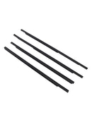 4PCS Door Window Weatherstrip Mould Kit For Patrol Y61 GU