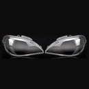 2PCS Front Headlight Glass Clear For Mercedes Benz ML-Class W163 2002-2005