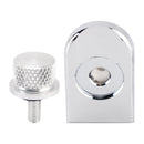 1/4"-20 Silver Seat Bolt Screw Plate Release Kit For Touring Softail Dyna 96-23