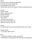 Front Bumper Grille Grill Fit Mercedes Benz GLA-Class H247 Deluxe 2020-2023