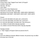 6892048031 2PCS Rear Tailgate Support Struts Fit Lexus RX350 RX450h 2016-2019