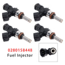 06L906031A 06L906031D For SEAT 4PCS Fuel Injector 0280158448