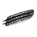 Front Bumper Honeycomb Fog Grille Cover For Audi A4 C7 2012-2015 Black