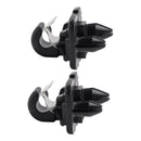 2x Sun Visor Clip 8V7857562 4PK For Audi A3 A5 Cabriolet TT Roadster 2017-2019