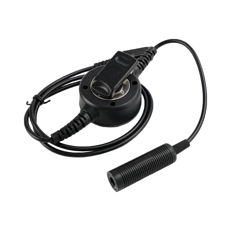 Tactical Throat Tube Mic 7.1mm Plug Headset For Hytera PD780/700/580/788/782/785