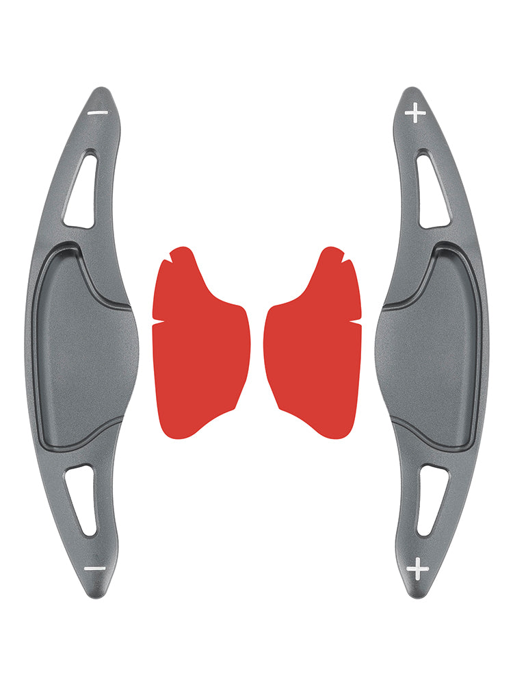 Steering Wheel Paddle Shifter Extension For Honda FIT VEZEL HRV Aluminium Grey