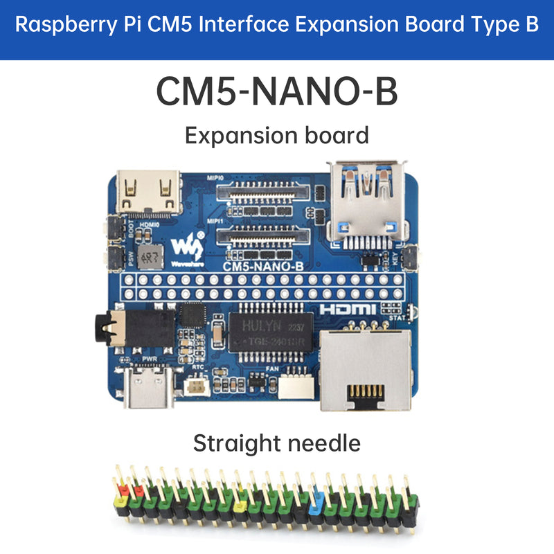 Raspberry CM5 Compute Module IO Baseboard 5 Expansion Board NANO Type A Type B