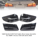 L&R Smoked LED Tail Lights Rear Lamp Assembly For BMW 5 G30 G38 2018-2020