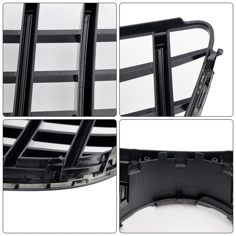 GT Style Front Bumper Grille Grill Fit Mercedes E-CLASS W207 Coupe 2014-2017
