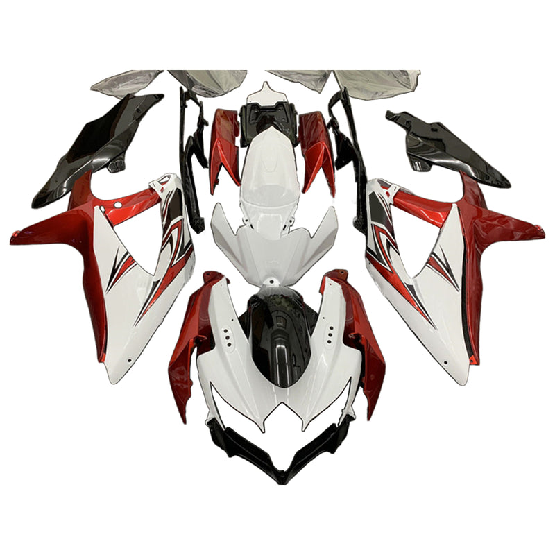 Amotopart Suzuki GSXR 600/750 2008-2010 K8 Fairing Kit Bodywork Plastic ABS