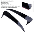 Gloss Black Rear Air Vent Cover For Benz C Class W205 C43 C63 2014-2019