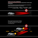 RAD1000 360锟斤拷 Car Laser Electronic Dog Speed Radar Lidar Speed Measuring Detector