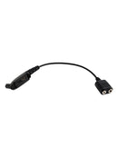 K Interface Headset Port Converter Cable for GP328plus GP338plus GP344 GP388