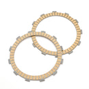 Clutch Friction Plate Kit fit for Honda VTX1300 2003-2009 VTX1800 2002-2008