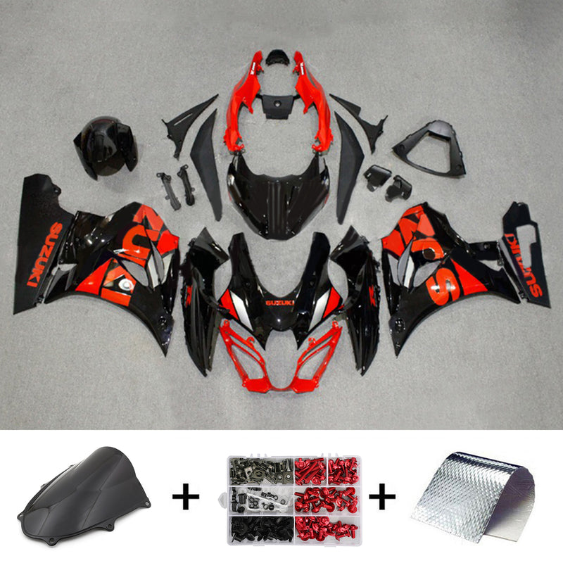 Amotopart Suzuki GSXR1000 2017-2023 K17 Fairing Kit Bodywork Plastic ABS