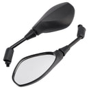 BLACK PAIR REAR VIEW MIRRORS 10MM FOR BMW F800R 2005-2026 S1000R 2013-2020