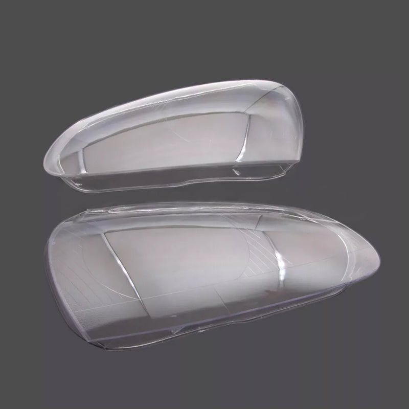 2PCS Front Headlight Lens Headlamp Clear Cover 1K6941005S For VW MK5 2005-2009