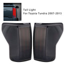 2007-2013 For Toyota Tundra Left+Right LED Tail Lights Black Housing Smoked Lens