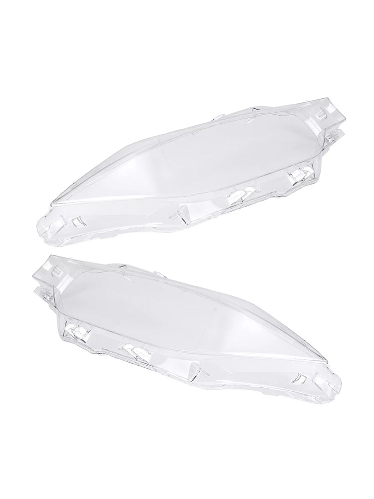 2PCS Xenon Headlight Headlamp Clear Lens Cover For BMW 3 Series F30 2016-2018