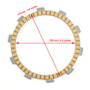 Clutch Friction Plate Kit for Ducati Superbike 848 08-10 Multistrada 1100 07-09
