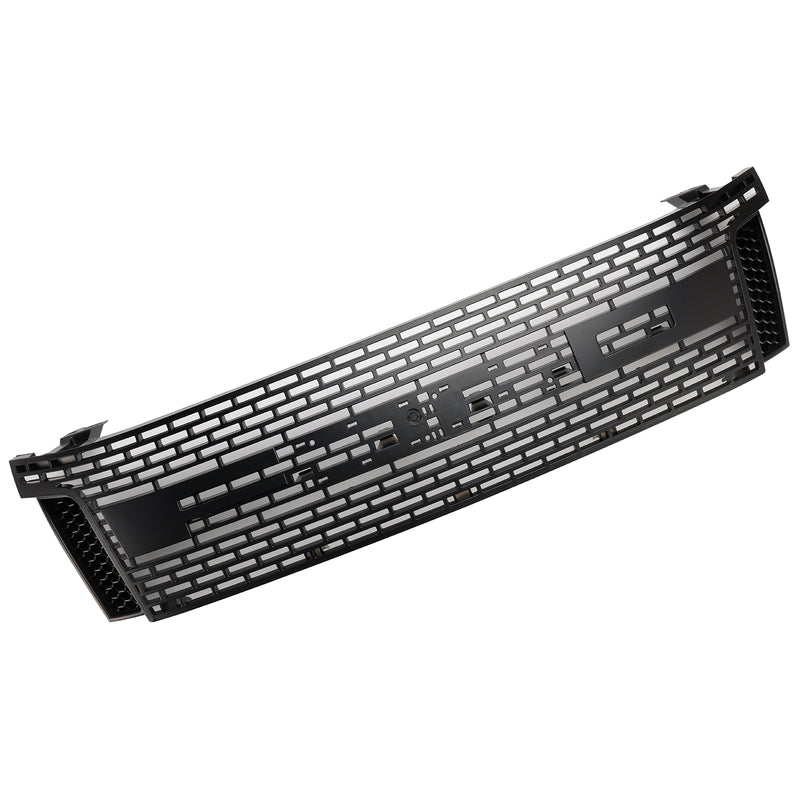 Matt Black Front Bumper Grill Grille Fit Ford Ranger T6 PX1 2012-2014