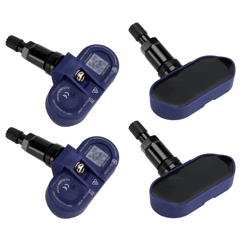 4Pcs Bluetooth TPMS Tire Pressure Sensor For Tesla Model 3 / S / X / Y 2021-2024