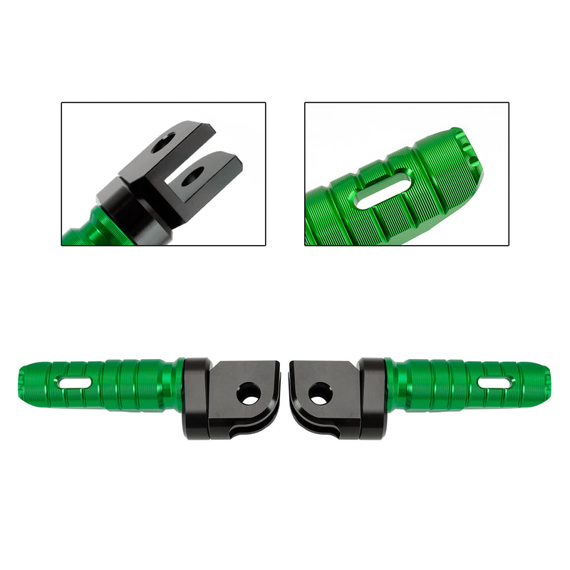 Front Footrests Foot Pegs fit for KAWASAKI ZX-4R ZX-4RR 24-25 NINJA 400 18-24