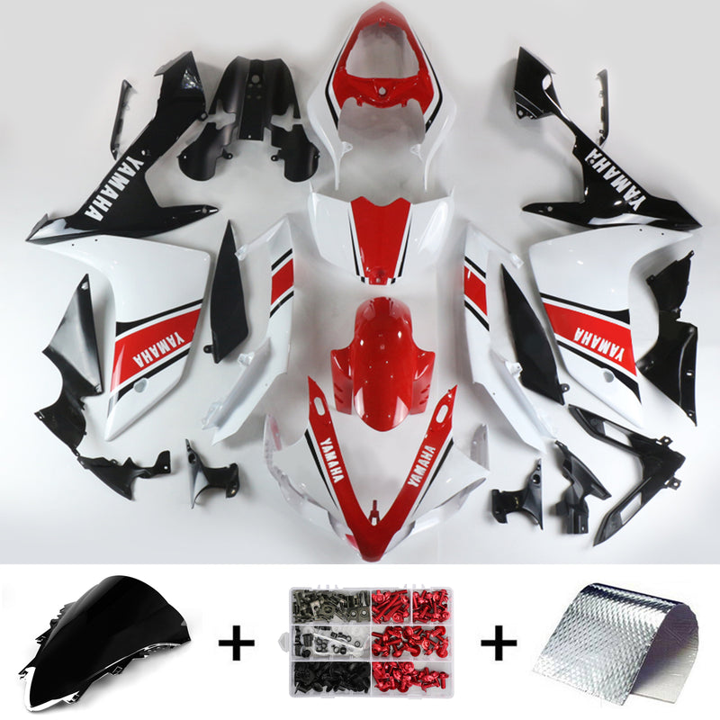 Amotopart Yamaha YZF 1000 R1 2007-2008 Fairing Kit Bodywork Plastic ABS