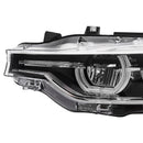 Left+Right LED Headlight For BMW 3 Series F30 F31 2016-2019 Without AFS
