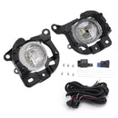 2021-2024 For Toyota Venza Pair LED Bumper Fog Lights Driving Lamps w/ Switch TO1038271
