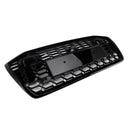 RS6 Style Honeycomb Mesh Front Grille Grill Fit Audi A6 S6 2019-2023 W/ACC