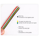 Car Truck LED TailLight Strip Turn Signal Lamp Flowing Dynamic Fish Bone 1.2 meters/1.5 meters