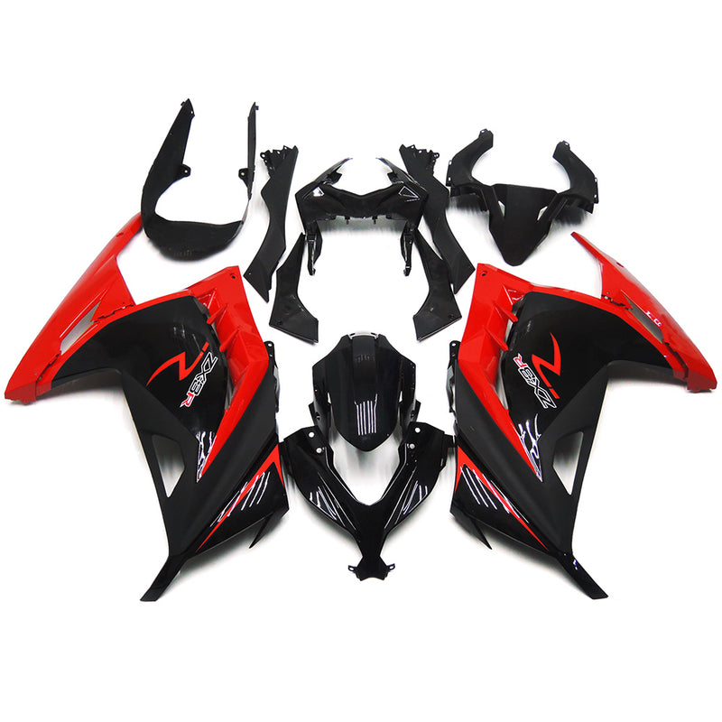 Amotopart Kawasaki EX300/Ninja300 2013-2017 Fairing Kit Bodywork Plastic ABS