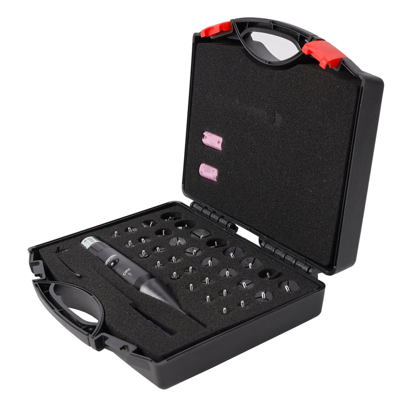 Professional Laser Bore Sight Kit Multiple Caliber Upgraded Green Bore Sighter