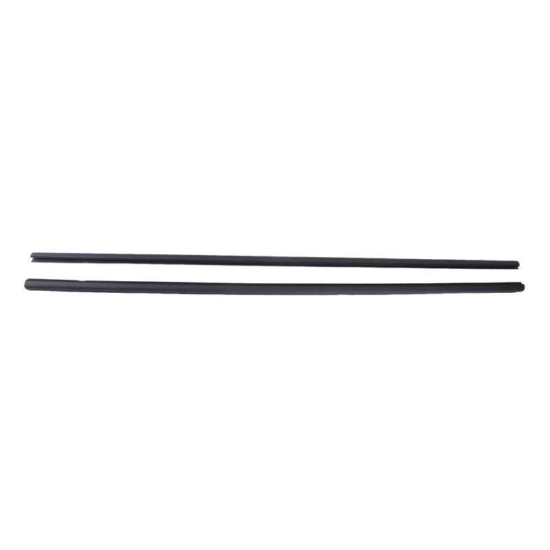 2PCS L&R Side Door Window Belt Trim Molding For Honda Civic Coupe (2Dr) 06-11