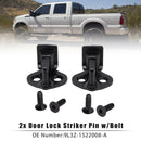 2x Door Lock Striker Pin w/Bolt For Ford F150 F250 F350 1999-2016 Single Cab or Crew Cab