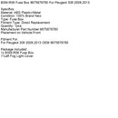BSM-R06 Fuse Box 9675878780 For Peugeot 308 2008-2013