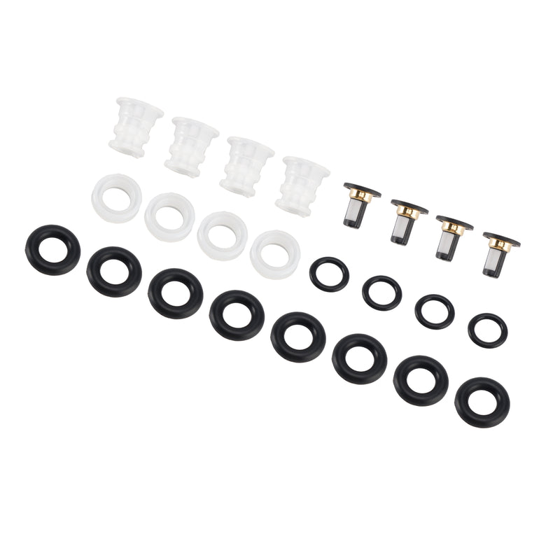 4PCS Fuel injector rebuild kit 16450-PNE-G01 Fit Acura RSX 2.0L-L4 2002-2004