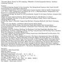 Portable Water Heater For RV Camping 7800mAh 3.3h Rechargeable Camping Cleaning