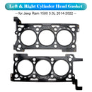 Left & Right Cylinder Head Gasket for Jeep Ram 1500 3.0L 2014-2022